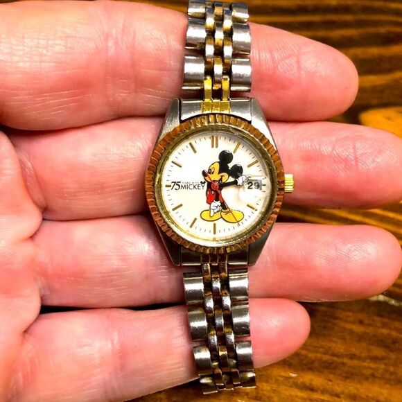 Celebrating 75 Years With Mickey Ladies Watch - Picture 1 of 3